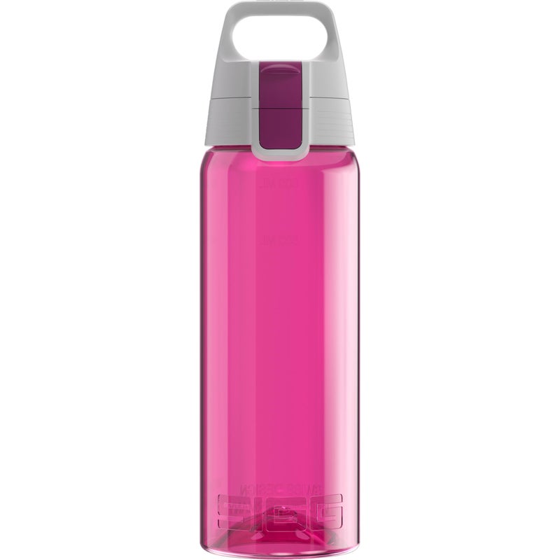 Sigg - Tritan Sports Water Bottle - Total Color Berry - Leakproof - Featherweight and Shatter-Proof Tritan Plastic - Dishwasher Safe - BPA Free - 20 Oz - Image 1